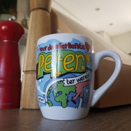 Koffiemok Cartoonmok Peter (peetoom)