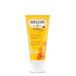 Weleda Calendula Baby Gezichtscreme Tube 50ml