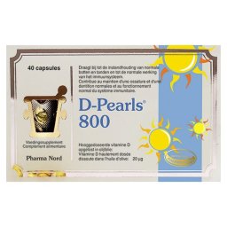 Pharma Nord D-Pearls 800 IU 40 Capsules