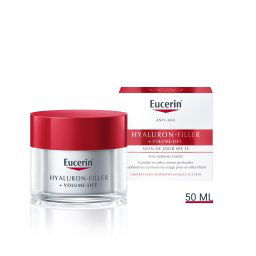 Eucerin Hyaluron-Filler + Volume-Lift Dagcrème Normale tot Gemengde Huid Anti-Age en Rimpels SPF15 50ml