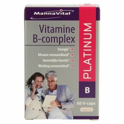 Mannavita Vitamine B Complex V-caps 60