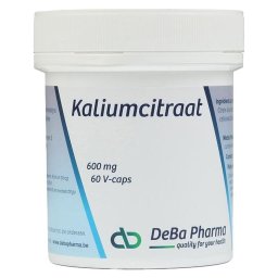 DeBa Pharma Kaliumcitraat 60 Capsules