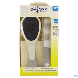 Difrax Set Borstel En Kam