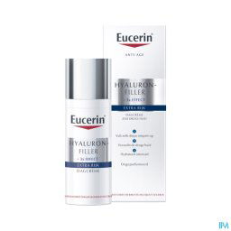 Eucerin Hyaluron-Filler Extra Rijk Dagcrème Anti Age en Rimpels Zeer Droge Huid 50ml
