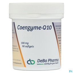DeBa Pharma Q10 100mg 90 Softgels