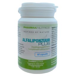 Alfa Liponzuur Plus V-caps 60 Pharmanutrics