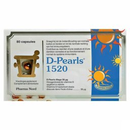 Pharma Nord D-Pearls 1520 IU 80 Capsules