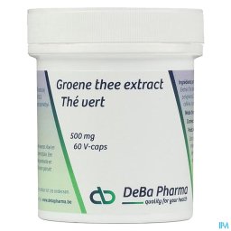 Deba Pharma Groene Thee Extract 60 Tabletten