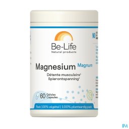 Be-Life Magnesium Magnum Minerals 60 Capsules