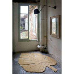 Monstera Leaf vloerkleed - 120 x 180 cm -Honey