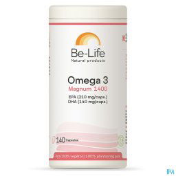 Be-Life Omega 3 Magnum 1400 140 Capsules