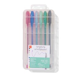 HEMA Glitter Gelpennen - 12 Stuks