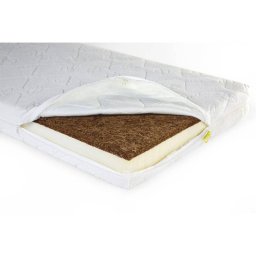 Duo Kokos natural Safe Sleeper Matras 70x140cm Anti-Allergisch