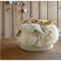 100% puur Wollen Mand Schaap - Basket