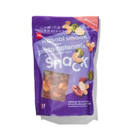 HEMA Pinda-notenmix Gezouten Wasabi 170gram