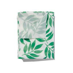 HEMA Tafelzeil 140x240 Polyester Bladeren (middengroen)