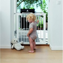 Traphekje Asta Gate - klemhek wit