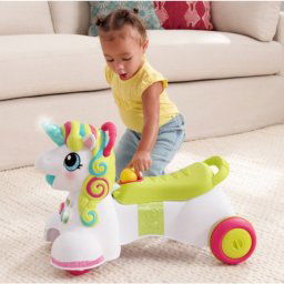 Sensory 3 in 1 Ride on Unicorn