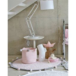 Bubbly Pink vloerkleed - Ø120 cm