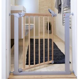 Traphekje Tora Gate / Avant Garde - klemhek grijs met hout