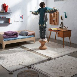 RugCycled Washable Rug Azteca - Gerecycleerd wasbaar tapijt in 3 maten