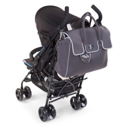 Neoprene verzorgingstas luiertas dark grey