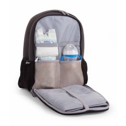 Neoprene verzorgingstas luiertas rugzak dark grey