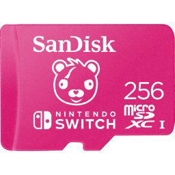 SanDisk MicroSDXC Extreme Gaming 256 Go Fortnite (sous licence Nintendo)