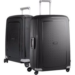 Samsonite S'Cure Valise à 4 Roulettes 75 + 55 cm Noir Set de Valises