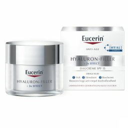 Eucerin Hyaluron-Filler 3x Effect Dagcrème Droge Huid Anti Age en Rimpels SPF15 50ml