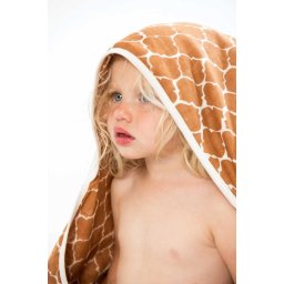 Badcape / omslagdoek Once upon a dream Hazel brown