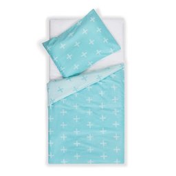 Overtrek en sloop 120x150cm Plus jade