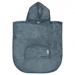 Poncho van bamboekatoen - Marin