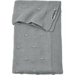 Wiegdeken Knots Grijs 75 x 100 cm