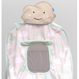 Universeel Zonnescherm Met Speeltjes - Wolk