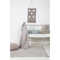 Wasbaar tapijt Hippy Stars Grey