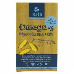 Testa Omega 3 Algenolie DHA en EPA Vegetarisch 60 softgels