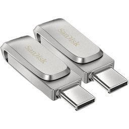 SanDisk Ultra Dual Drive 3.1 Luxe 64 Go Lot de 2