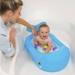 Whale Bubble Opblaasbaar Babybadje