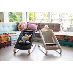 Bombol Bamboo 3D knit bouncer Pebble Grey