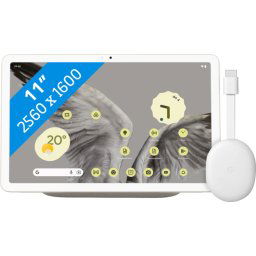 Google Pixel Tablet 256 Go Wifi Crème + Chromecast 4K avec Google TV