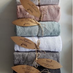 Waskussenhoes Bamboo badstof - Diverse tinten