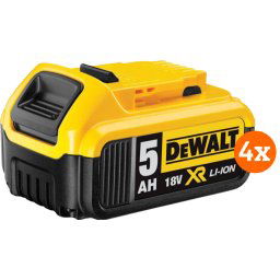 DeWalt DCB184-XJ Lot de 4