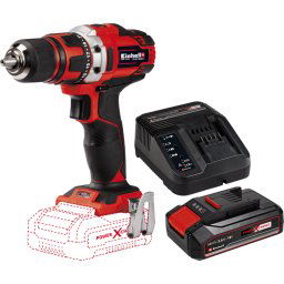 Einhell TE-CD 18/40 Li Solo + Einhell 18 V 2,5 Ah Kit de Démarrage
