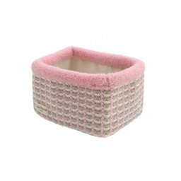 Mandje LN mixed pink/sand/off-white