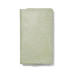 HEMA Tafelzeil Met Golven 140x240 Polyester (taupe)