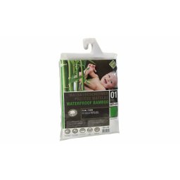 Waterdicht, absorberend hoeslaken Bamboe - Junior
