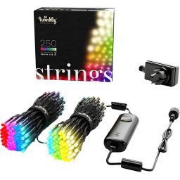 Twinkly Smart Lumières de Noël Blanc et Couleur avec 250 Lampes
