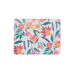 HEMA Placemat Kunststof 32x42 Wilde Bloemen (geel)