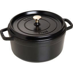 Staub Cocotte Ronde 24 cm Noir